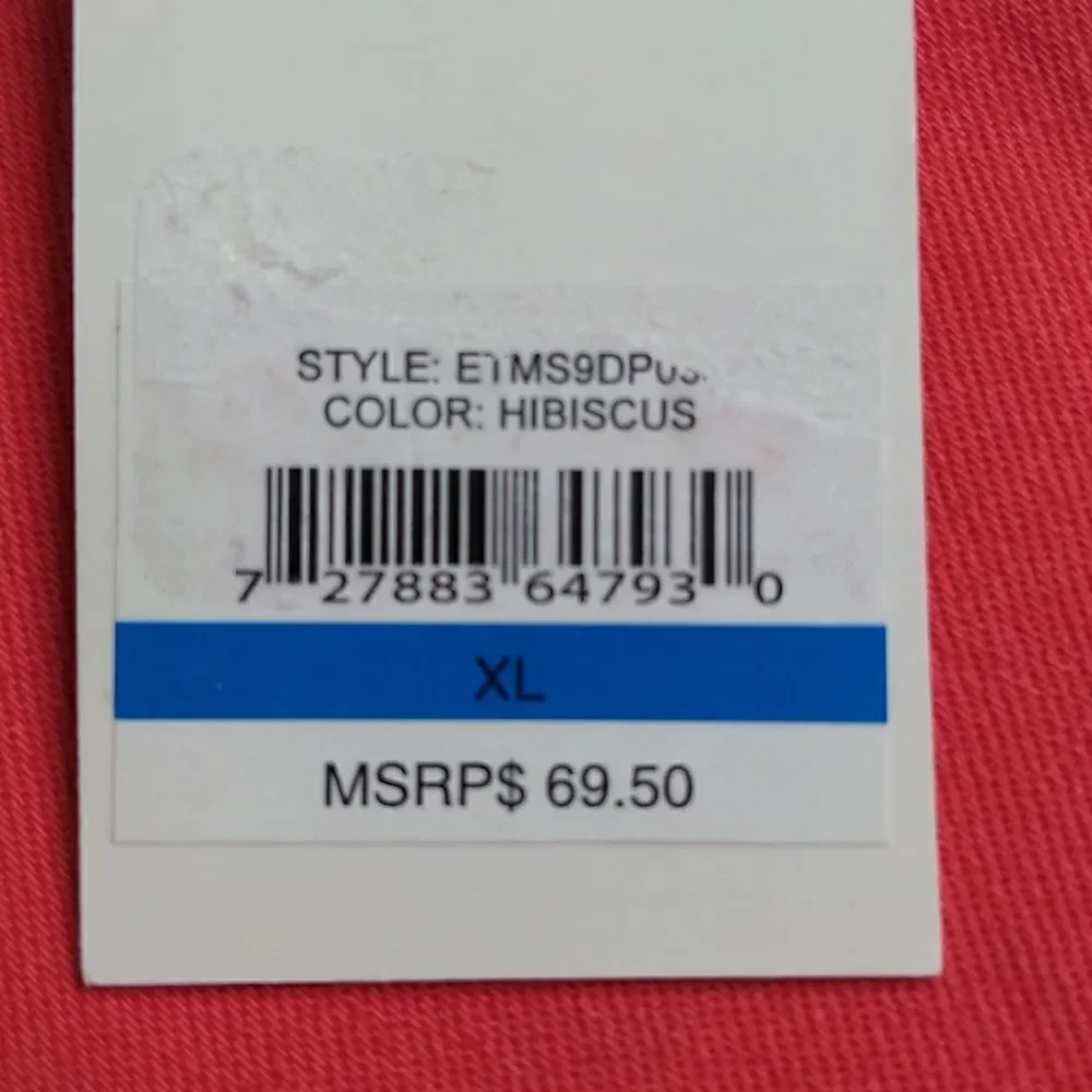 Ellen Tracy Denim XL Hot Pink The Pull On Legging in Hibiscus, NEW